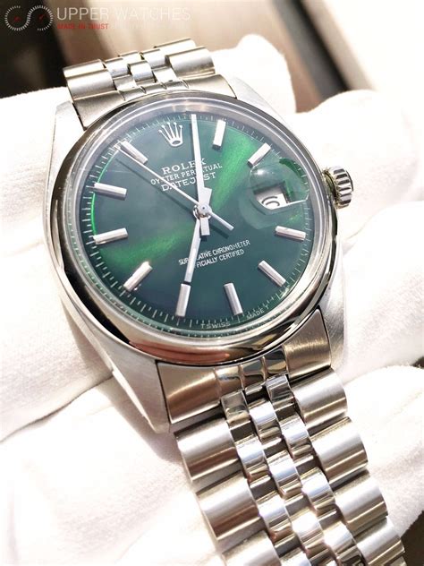 most popular green dialled rolex|rolex date just green dial.